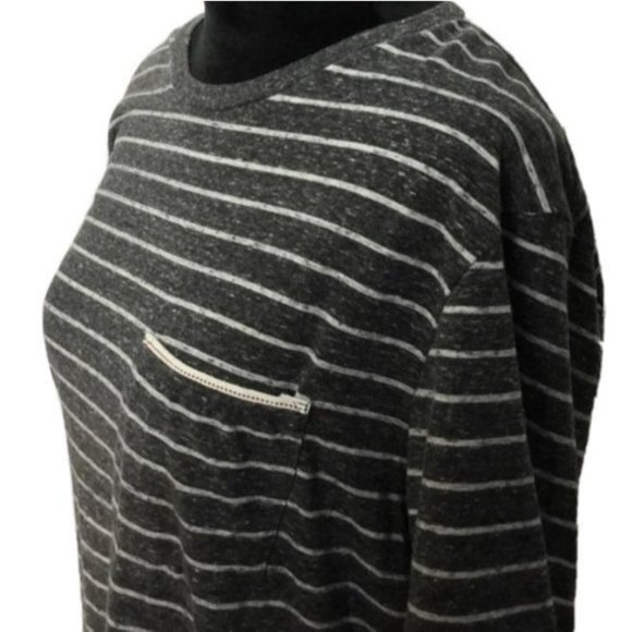 Adam Levine Womens Tee Short Sleeve Size XL Stripes Front issue tag 222 T-shirt - Picture 2 of 9